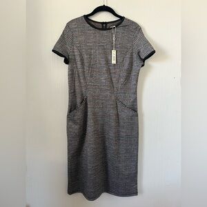 Max Studio checkered dress